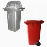 Rotationally Molded Plastics OEM for Ash-bin Design with Software PROE.UG.CAD.Soldworks for sale