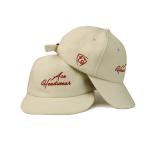 Padding Wool Vintage Snapback Caps / Custom Short Bill Cap Hat for sale