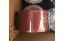 China Brown Lacquered Aluminum Foil Adhesive Tape 3 Microns supplier