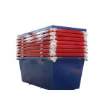 Industrial Steel 3M3 - 8M3 Skip Bin Waste Skip Garbage Bin For Hotels And Restaurants for sale
