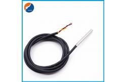 China Waterproof 5.5VDC Digital DS18B20 Temperature Sensor Stainless Steel Shell supplier