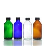 Recycled 5ml 10ml 200ml Amber Boston Bottle For Lotion Packaging for sale