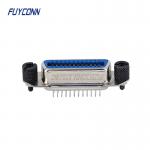 Centronics Male 24pin IEEE488 Connector Vertical PCB 2.16mm With Black Screws