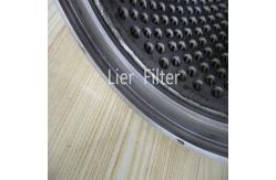 China Composite Sintered Perforated Wire Mesh AISI304 Perforated Metal Coil supplier