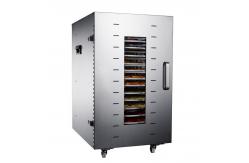 China 16 Trays Commercial Fruit Drying Machine 1.8kw Vegetable Dehydrator Machine supplier