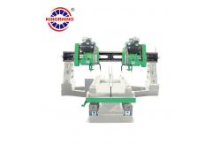 China 180 Degrees Cutting Angle Stone Slab Cutting Machine For Granite Marble Column supplier