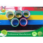 BOPP Film Coloured Packaging Tape , Water Based Acrylic Adhesive Tape for sale