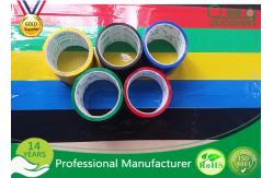 China BOPP Film Coloured Packaging Tape , Water Based Acrylic Adhesive Tape supplier