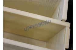 China Wear Proof Yellow Cig Loading Tray Safely For Cigarette Packing Machine supplier