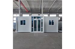 China Insulation Polyurethane Foam Collapsible Container House Customizable Design for Customized Designs supplier