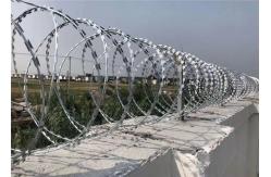 China 304 Galvanized Security Fencing Cbt-65 Concertina Razor Wire Sharp supplier