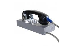 China PSTN IP65 Stainless Steel Analog Telephone With Keypad supplier