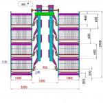 Full Automatic Broiler Cage With Poultry Drinking System for sale