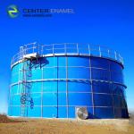 0.25mm Coating Glass Fused Steel Tanks For Iraq Storage Tank Project for sale