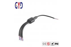 China Y Splitter IP67 Fast Charging Data Cable 3 Way Waterproof 2 3 Pole supplier