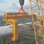 Wind Turbine Blade Lifting Spreader Equipment 65T Single Blade for sale