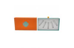 China Custom Logo Wholesale Rigid Cardboard Drawer Gift Packaging Box With Eva Foam Insert supplier