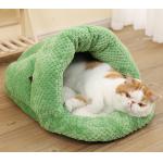 Large Cat Bed Cave With Removable Washable Cushioned Pillow