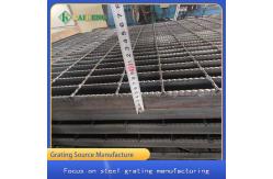 China 8m Long Span Toothed Steel Grating Customized Press Welding Process supplier