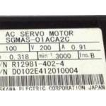 OMRON SGMAS-01ACA2C SERVO MOTOR 200 V 0.91 A 3000 R/MIN 17-bit Incremental Encoder for sale