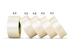 China 48um Thickness Transparent Acrylic Water Glue Bopp Packing Tape supplier