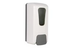 China Elegant Manual Foaming Hand Soap Dispenser With Refillable Bottle Disposable Pouch supplier