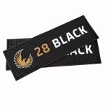 Factory Directly Custom Made Soft PVC Rubber Restaruant Bar Counter Spill Mat, Bartender Rail Drip Mat, Bar Mat for sale