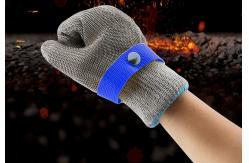 China SS316 Wire HPPE ISEA Level A9 Cut Resistant  Anti Slash Gloves supplier