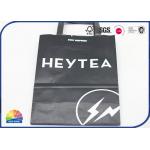 4C printing Kraft Shopping Paper Bags With Handle Customized Eco Friendly