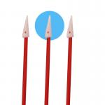 76mm Lint Free Industrial Micro Pointed Sponge Q Tips for sale