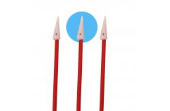 China 76mm Lint Free Industrial Micro Pointed Sponge Q Tips supplier