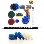 Customerized PP Drill Cleaning Brush Set 15 Piece For Home Kitchen for sale