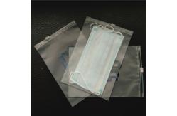 China Recycled CPE Plastic Pouches Packaging Bags Transparent For Electronics / Cloth supplier