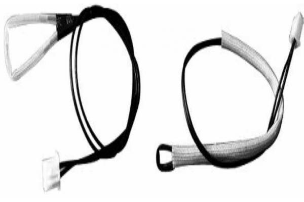 Glass Coated NTC Temperature Sensor With Protection Tube , RTD Temperature Probes