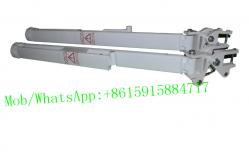 China Aluminium Retractable Arm Awning Folding Retractable Arm Black supplier