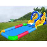 Customize Made Kids Inflatable Pool Water Park with Slide for Fun