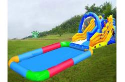China Customize Made Kids Inflatable Pool Water Park with Slide for Fun supplier