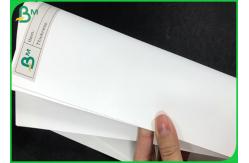 China Eco 120UM 200UM White Matte Finish Synthetic Limestone Paper Sheet supplier