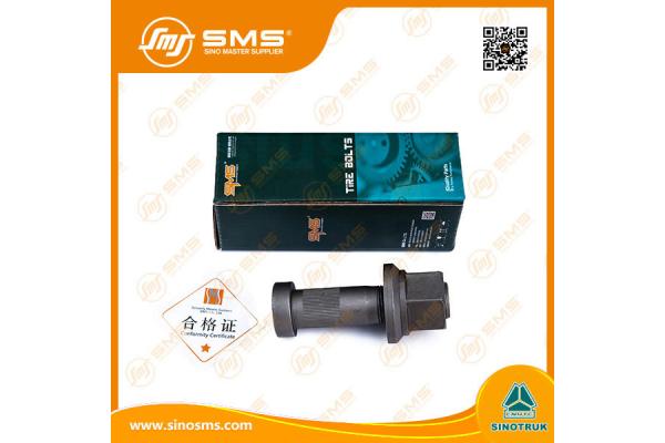AZ9100410104 Front Wheel Bolt With nut Sinotruk Howo Chassis