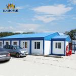 Temporary Gas Field Staff Housing Modular Container Living Quarters for sale