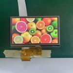 480×272 Dots TFT LCD Display 5.0V RGB 40 Pin 6 Bits 5.0 Inch Touch Panel for sale