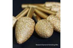 China 6mm Brazed Diamond Tools For Iron Casting Granite Marble Grinding supplier