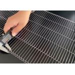 10m Length Flat Wire Mesh Belt 304 Stainless Steel Flex Candy Making for sale