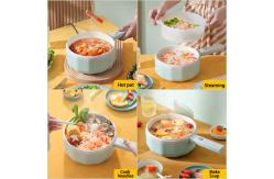 China Long Handle Multifunctional Electric Hot Pot Kitchen Utensil Integrated Electric Hot Pot supplier