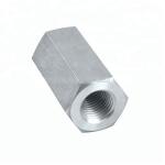 DIN 6334 ROHS Certificated OEM ACME Hex Long Nut Galvanized for sale