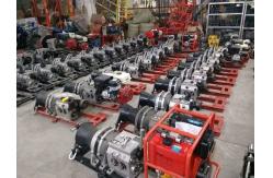 China 3 Ton Single Drum  Gasoline Winch  Cable Pulling Machine Transmission Line Accessories supplier