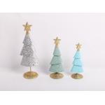 Christmas Tree Ornament Indoor and Outdoor Decorations Iron Art Metal Bright Colors for sale