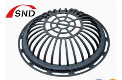 China Well Urban Flood Control Rainwater Outlet Gully Grate And Frame Ductile Iron Overflow supplier