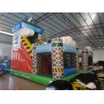 Playground Equipment Inflatable Airplane Jumping House 8-18 Children Capacity