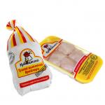 Poultry meat food packaging bag can be customized printed brand LOGO moisture proof lock fresh packaging heat shrink bag for sale